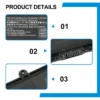 富士通Fujitsu LifeBook U7312 U7412 U7413 U7313互換用バッテリー