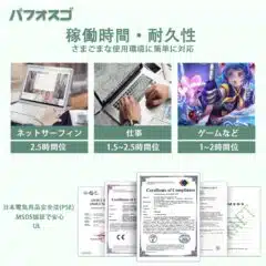 高品質の富士通 FPB0343S FPCBP544 CP777632-01 CP749821-01 LIFEBOOK UHバッテリー互換長寿命