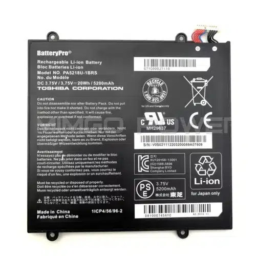 新品の PA5218U-1BRS バッテリー 東芝 タブレット A204 AT10-B 交換